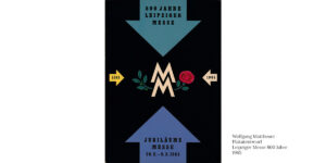 Plakatentwurf-Mattheuer-Leipziger-Messe-800-Jahre-1965