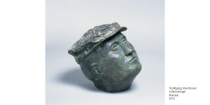 Wolfgang-Mattheuer--Muetzenkopf--Bronze-1973
